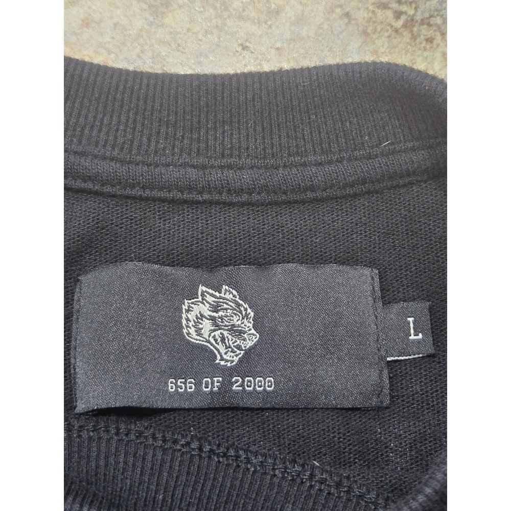 Darc Sport Yesterdays Gone Premium Oversized Tee Mens L Black Gym Shirt - Picture 5 of 9